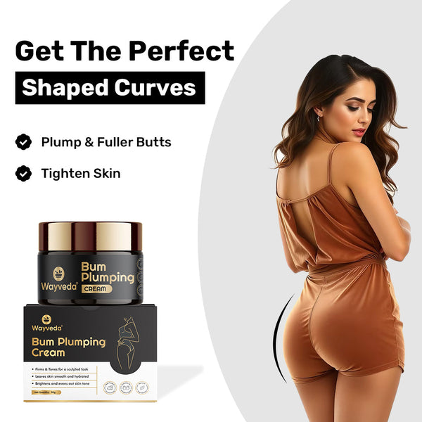 Wayveda Bum Plumping Cream - 50g