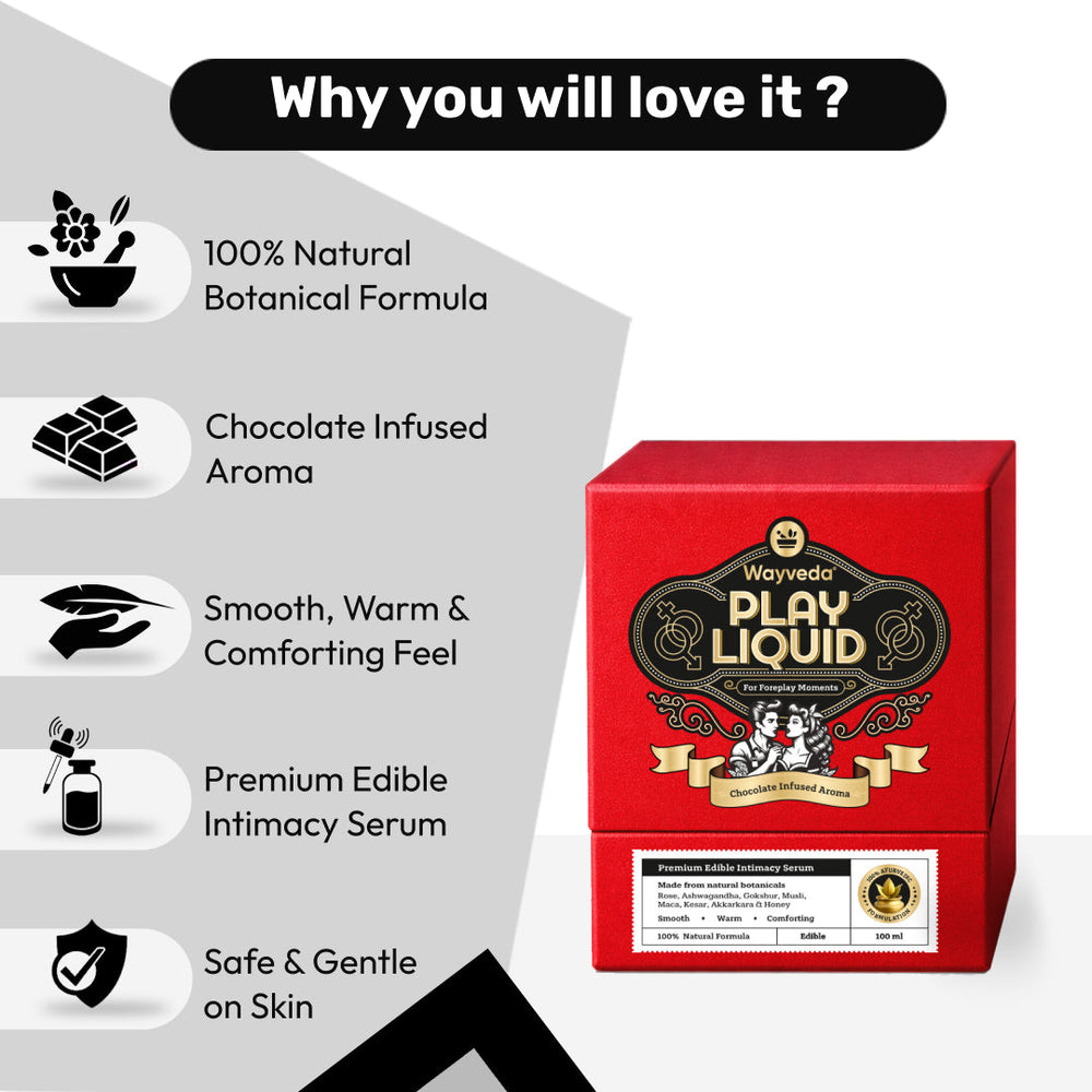 Wayveda Play Liquid – Chocolate Infused Aroma - 100 ml