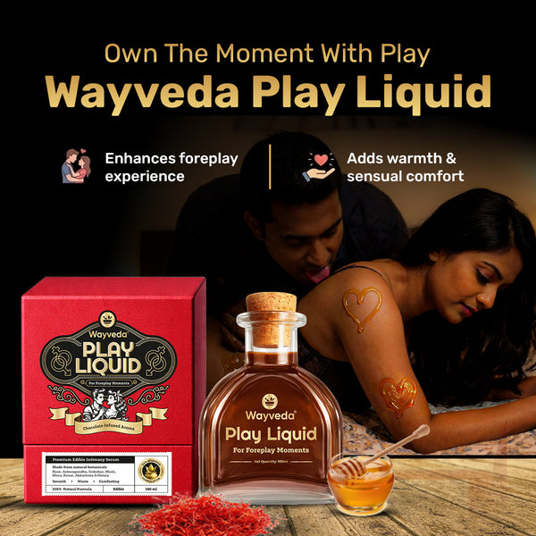 Wayveda Play Liquid โ Chocolate Infused Aroma - 100 ml