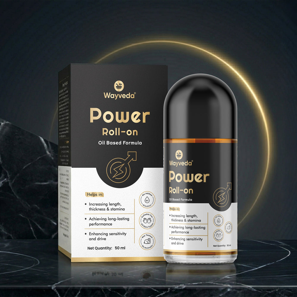 Wayveda Power Roll-On For Men - 50ml | Male Enhancer
