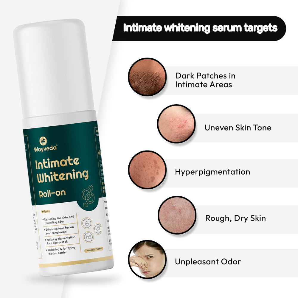 Wayveda Intimate Whitening Roll-On – 50 ml - Wayveda